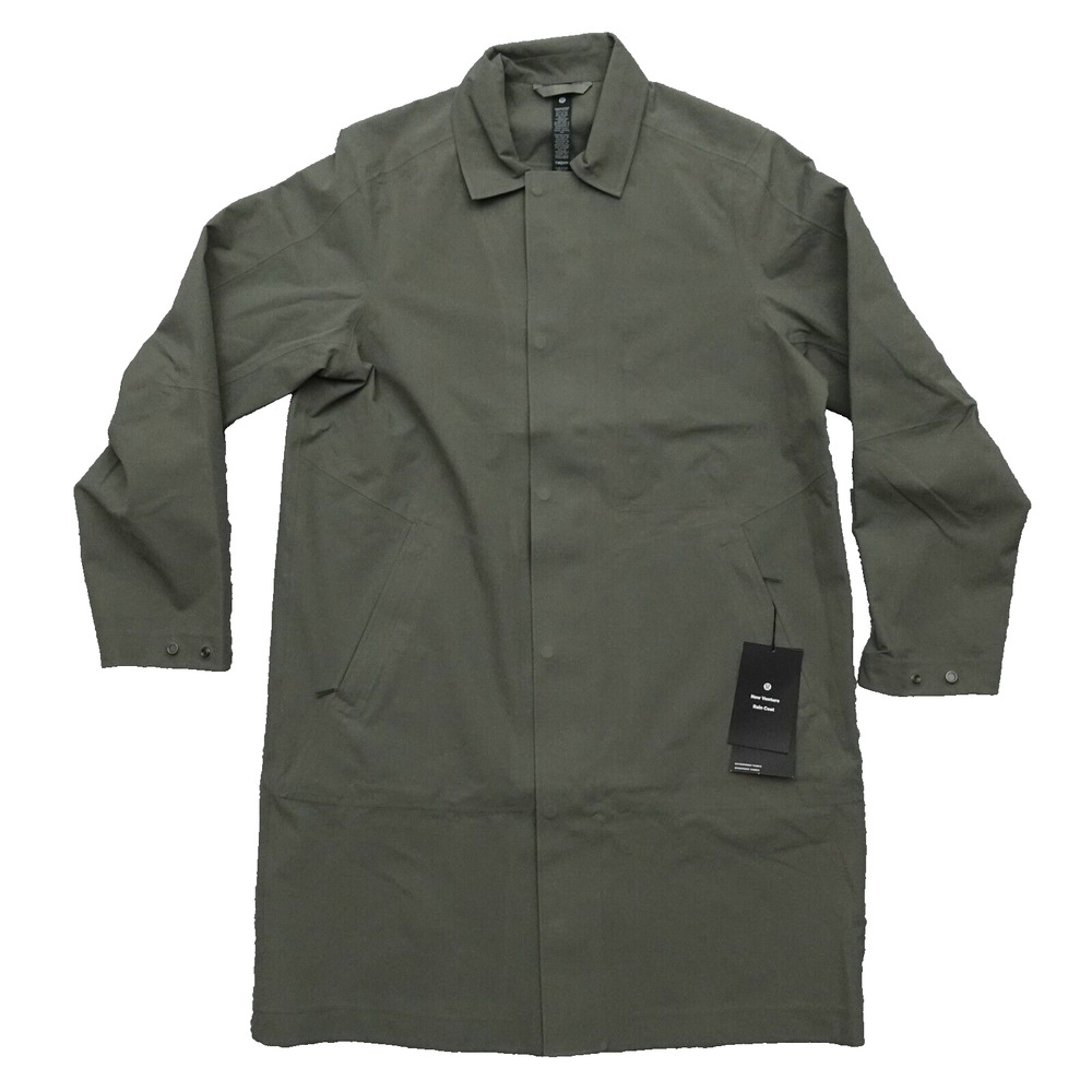Mens Small Lululemon New Venture Rain Coat Waterproof Windproof ROVR New $298